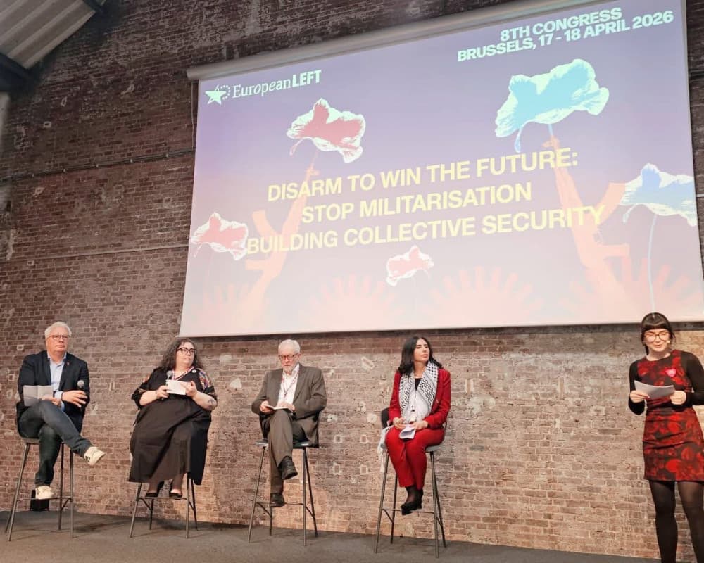 السفيرة جادو تشارك بمؤتمر اليسار الاوروبي بمشاركة  قيادات سياسية اوروبية