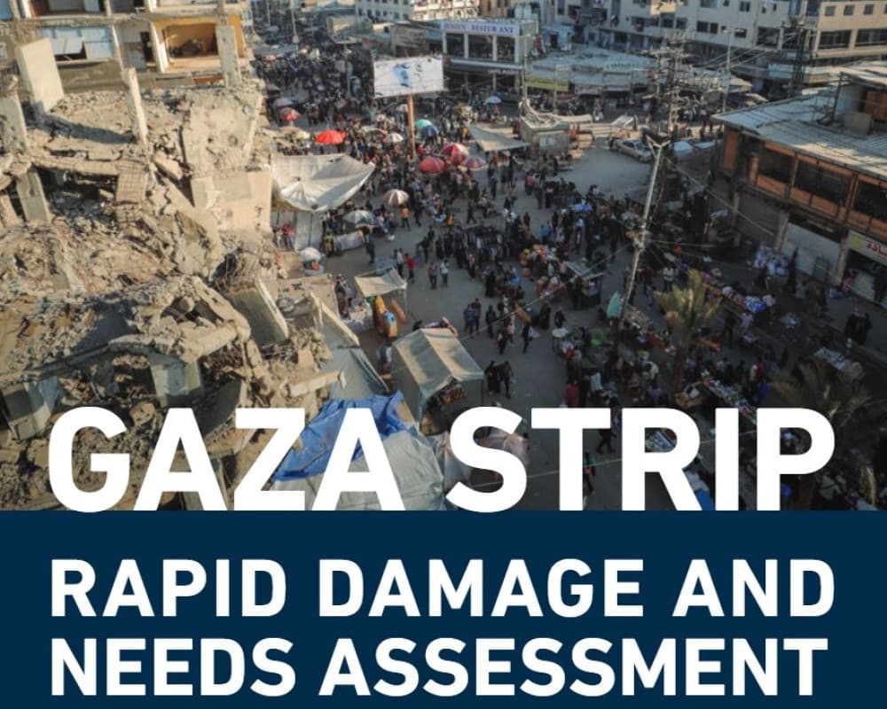 الامم المتحدة والاتحاد الاوروبي : التقييم النهائي للأضرار والاحتياجات بغزة يُقدّر 71.4 مليار دولار للتعافي وإعادة الإعما