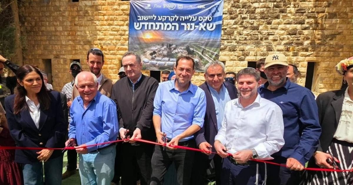 الاستيطان يعود الى صانور بقيادة وزيري الجيش الاسرائيلي والمالية