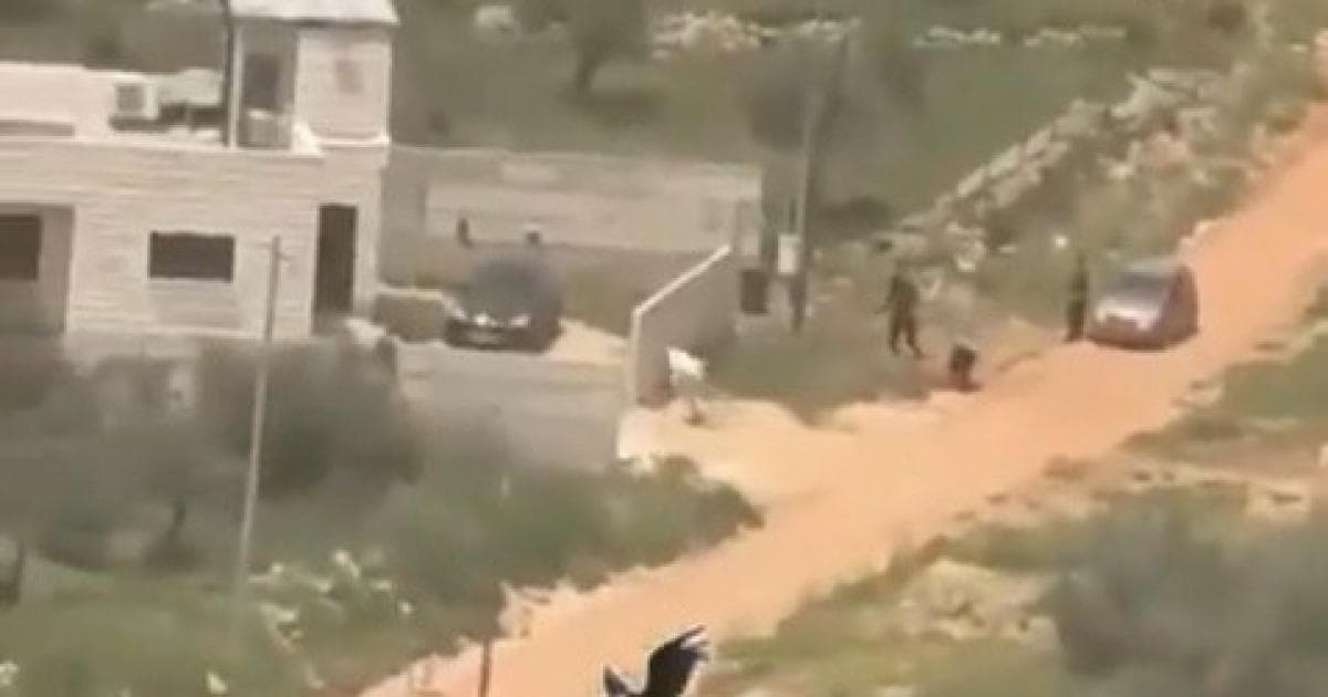 إصابة مواطن في هجوم للمستوطنين على قرية عين سينيا شمال رام الله