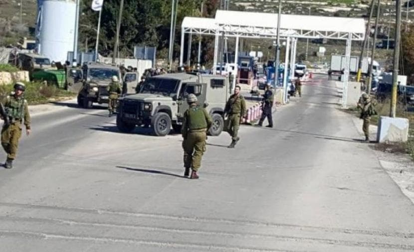 الاحتلال ينصب حاجزًا جنوبي بيت لحم