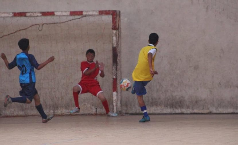 28 هدفًا في اليوم الثاني من بطولة "الأمل" بغزة