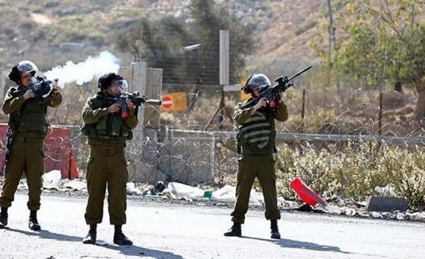 الاحتلال يقمع وقفة منددة بالاستيلاء على أراضي شرق بيت لحم