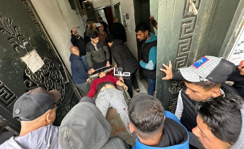 شهيد برصاص الاحتلال شمالي مدينة رفح