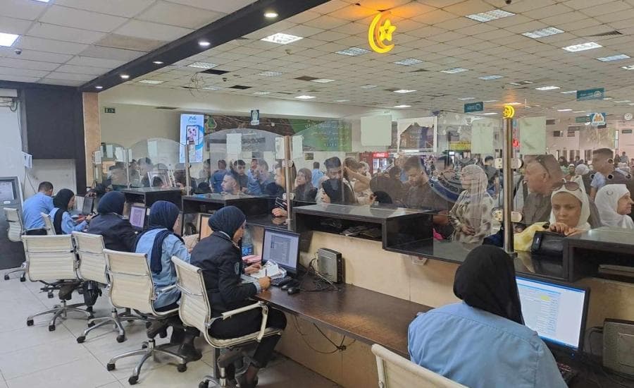 19 ألف مسافر تنقلوا عبر معبر الكرامة الأسبوع الماضي